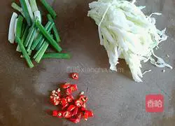 Illustration of how to make fried rice noodles 2