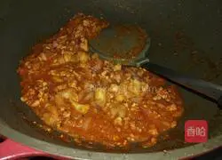 Illustration of how to make seafood pasta 2