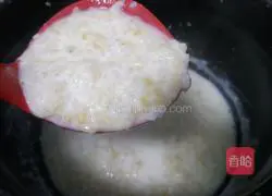 Milk Brown Rice Oatmeal Porridge Recipe Illustration 7