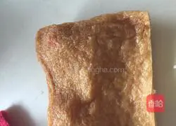 Illustration of how to make Japanese tofu skin rice balls 5