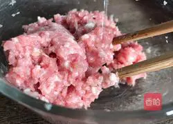 Illustration of how to make vegetable and lean meat porridge 6