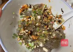 Illustration of how to make homemade burgers (shrimp burgers) 4