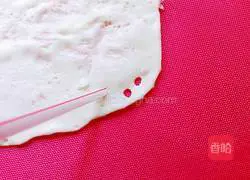 Illustration of how to make baby table tennis rice balls 10 