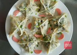 Illustration of how to make leek and egg vegetable box 16