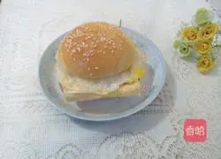 Egg Burger Recipe Illustration 9