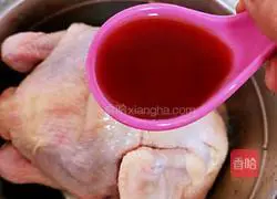 Illustration of how to cook chicken in rice cooker 2