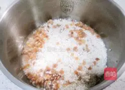 Illustration of how to make healthy white porridge 3