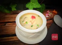 Illustration of how to make squid and seafood porridge 16