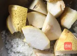 Illustration of how to make eye-protecting and hydrating porridge 4