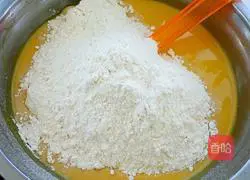 Illustration of how to make red date and pumpkin hair cake 7