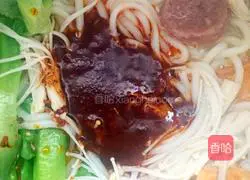 Illustration of homemade rice noodles 7