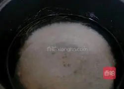 Illustration of how to make cereal milk rice porridge 3