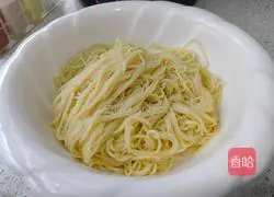 Illustration of how to make hoof rice noodles 6