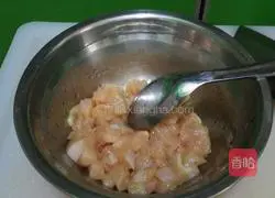 Illustration of how to make five-color rice balls 4