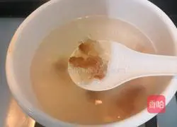  Illustration of how to make iced peach gum brown sugar porridge 5