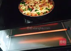 Cheese Baked Rice Recipe Illustration 6