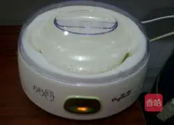 Illustration of how to make black sesame rice cake 3