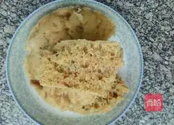 Illustration of how to make red date and brown sugar hair cake 4