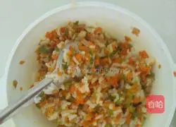 Illustration of how to make rice balls 3