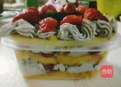 Fruit Oreo Box Cake Recipe Illustration 7