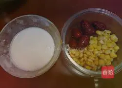 Illustration of how to make millet hair cake 3