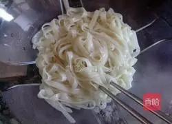 Illustration of home-style fried rice noodles 3