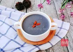 Illustration of how to make black sesame paste 6