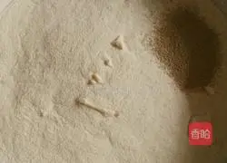 Sesame paste flower rolls Practice illustration 2