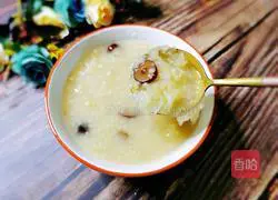 Illustration of how to make red date oatmeal and white fungus porridge 9