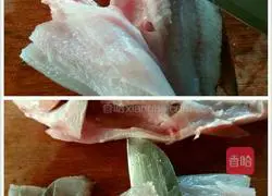 Illustration of how to make raw fish porridge 5