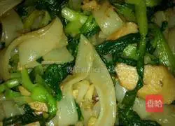 Illustration of how to make fried rice noodles with vegetables 7