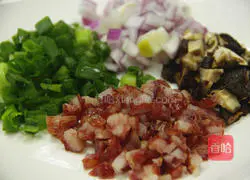 Illustration of how to make buckwheat rice balls 4