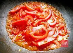 Illustration of how to make tomato cold noodles 4