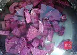 Purple sweet potato porridge recipe 3