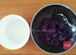 Illustration of how to make glutinous rice balls 1
