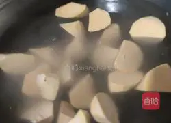 Illustration of how to make stick noodles and sweet potato porridge 3