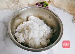 Illustration of how to make fried sesame rice balls 2