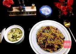 Stewed Sour Beans and Bacon Illustration of how to make rice 15