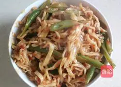 Illustration of how to make braised beans and noodles (vegetarian) 6