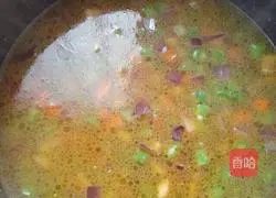 Illustration of how to make braised beans and rice 4