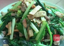 Illustration of how to make fried rice noodles 9