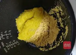 Illustration of how to make pumpkin millet porridge 8