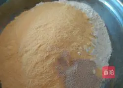 Brown sugar raisin cake Illustration of how to do it 1