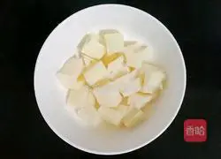 Illustration of how to make fresh lotus root and beef porridge (baby food) 9