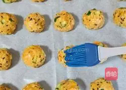 Illustration of how to make Japanese grilled rice balls 11