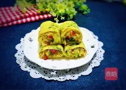 Illustration of how to make potato shredded burritos 10