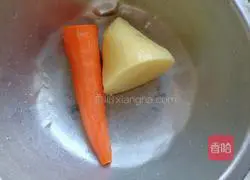 Illustration of how to make shredded potato rice balls 3