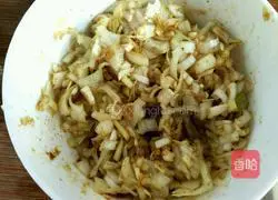 Illustration of how to make scallion rolls 2