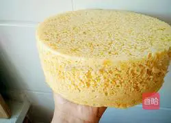 Poron Illustration of how to make flour corn cake 13