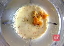 Illustration of how to make pumpkin oatmeal porridge 2